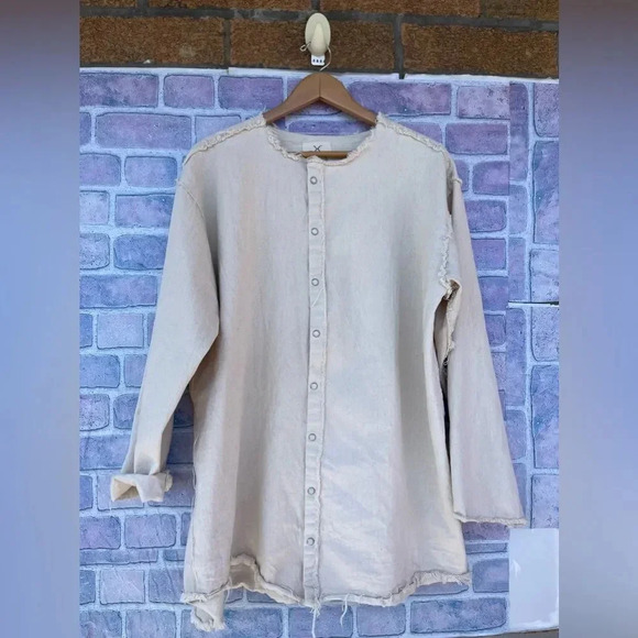 Tribe Kelley Fray Oversized Jacket Size XL - Picture 1 of 9